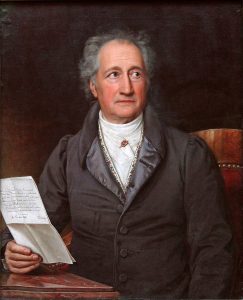 Retrato de Johann Wolfgang von Goethe