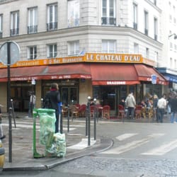 Foto de la calle Chateau d’Eau en París.