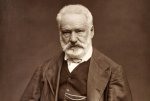 Retrato de Víctor Hugo.