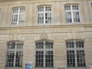Ecole primaire communales de jeunes garçons Paris