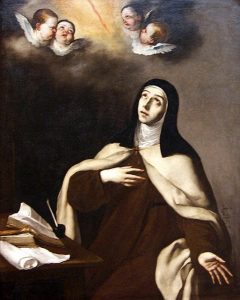 Retrato de Teresa de Jesús pintado por José de Ribera