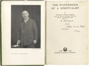 Portada de The wanderings of a spiritist de Arthur Conan Doyle