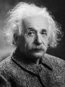 Retrato de Albert Einstein