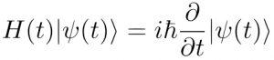 fórmula de Erwin Schrödinger 